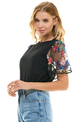 Flutter Sleeve Tee