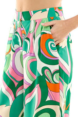 Pucci Print Wide Leg Pant