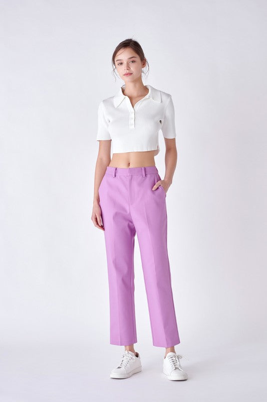 Slim Cigarette Trousers