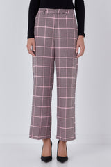 Houndstooth Women Pants