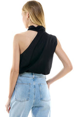 Asymmetric Tank Top (Black or Tomato)